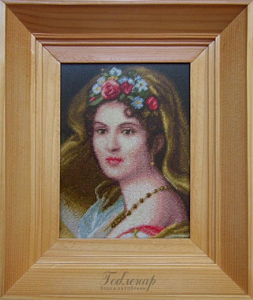 Gobelin Damata s voala / Lady with veil