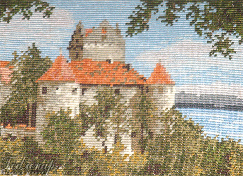 Cross-stitch Marsburg Castle