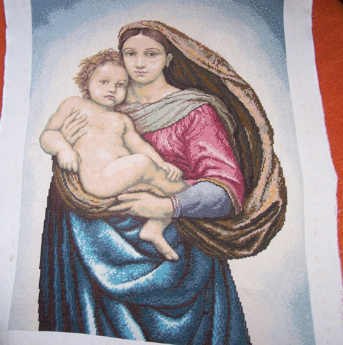 Gobelin Sikstinskata madona
