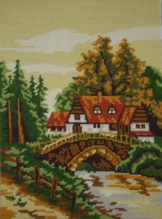 Gobelin Autumn landscape