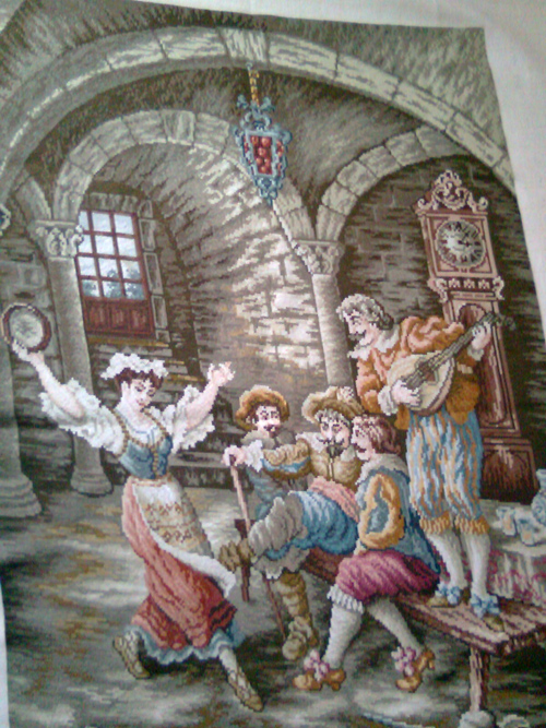 Gobelin vеsеlitе muzikanti
