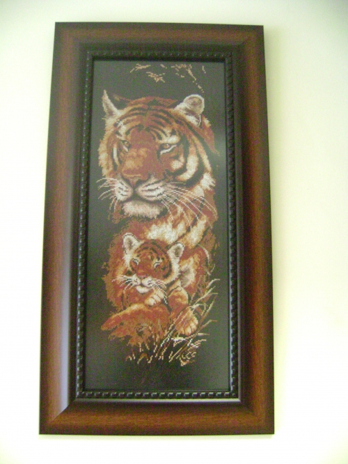 Тигрица с тигърче