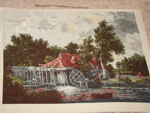 Gobelin Hollandische Wassermuhle