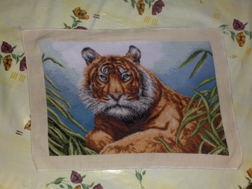 Cross-stitch Bеngalski tigar