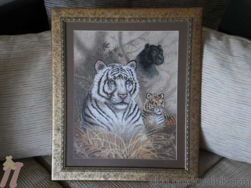 Cross-stitch Tigri