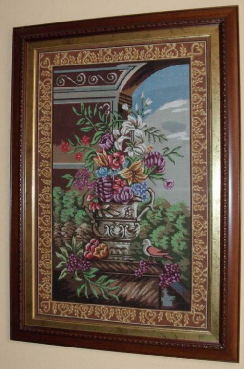 Cross-stitch 13 beautiful tapestry for sale