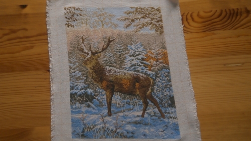 Cross-stitch Forest King