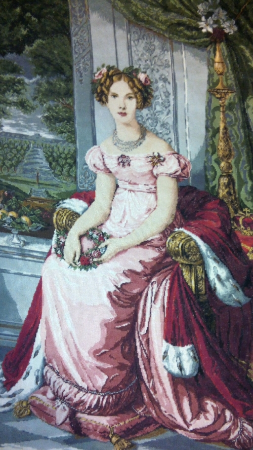 Cross-stitch Princess Louisa