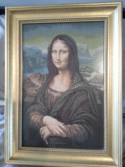 Cross-stitch Gobelin Mona Lisa