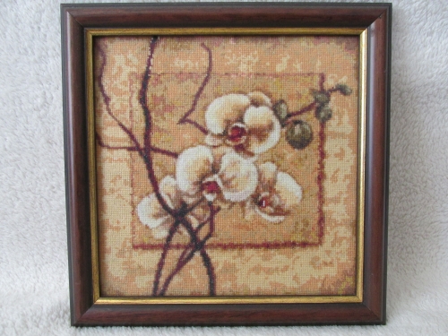 Cross-stitch Orchids 