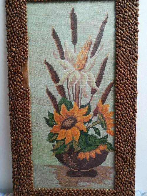 Cross-stitch Sunflowers
