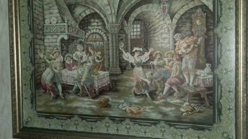 Гоблен the merry Musicians in the pub