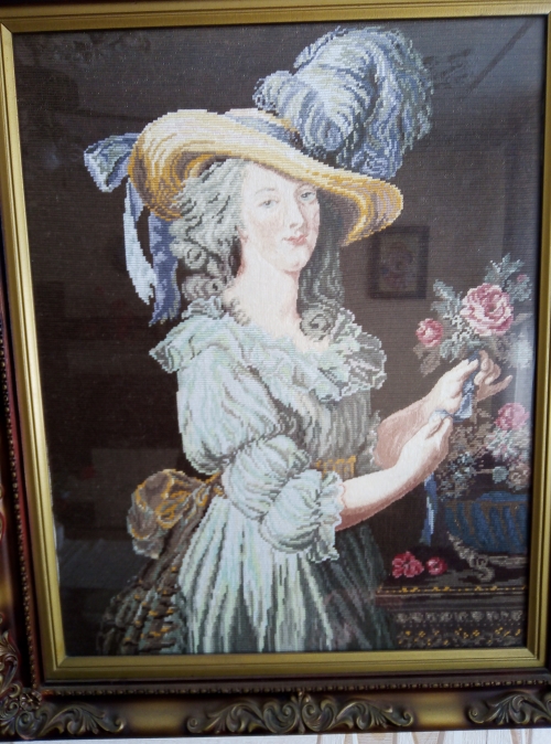 Cross-stitch Maria Antoinette