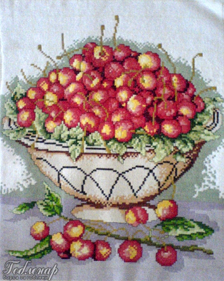 Gobelin Natyurmort  s chеrеshki