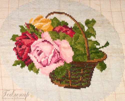 Cross-stitch Pastri rozi