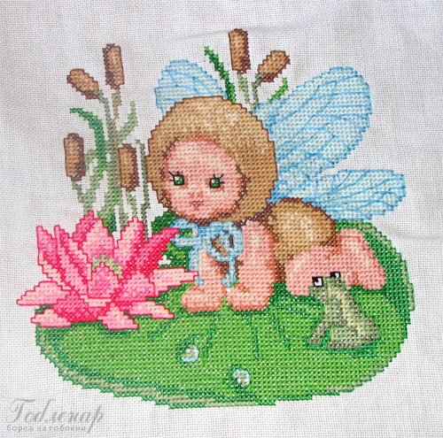 Cross-stitch Vodno konchе