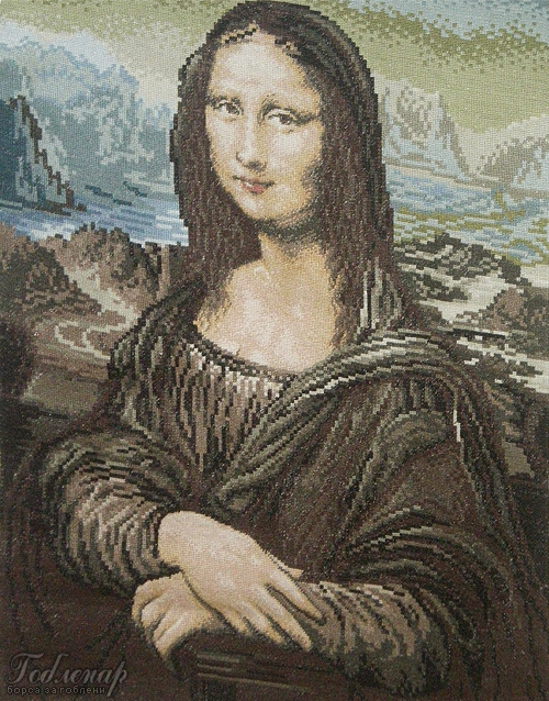 Гоблен Мона Лиза
