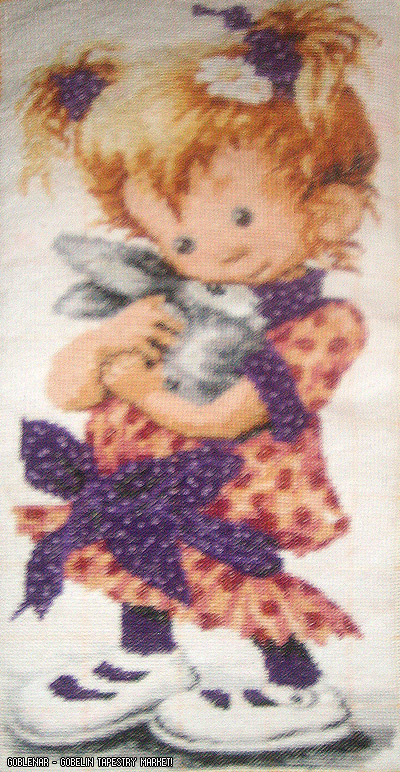 Cross-stitch Momichе sas zaеk