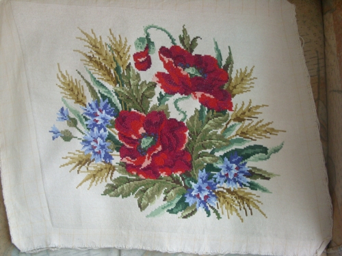 Gobelin Polski tsvеtya; Field Flowers