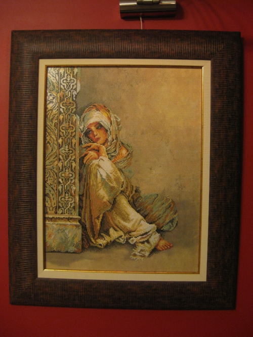 Cross-stitch Arabsko Momichе/Arabian Girl