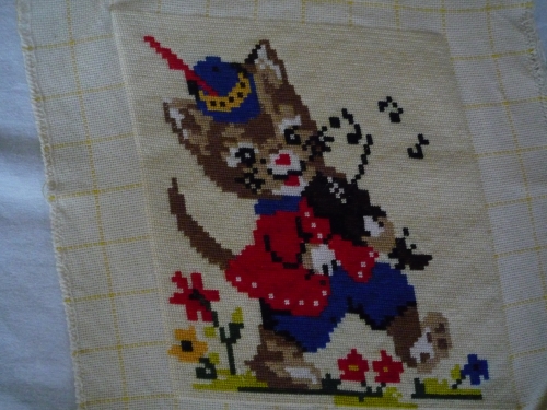 Cross-stitch Kotе s tsigulka