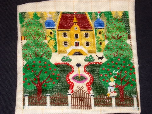 Cross-stitch kashtichka