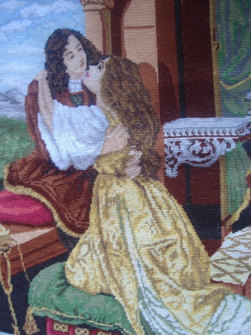 Cross-stitch Goblen Romeo and Juliet