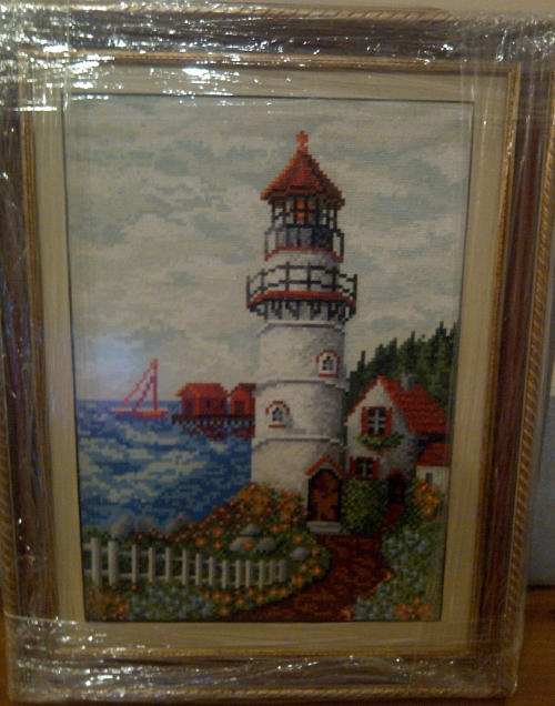 Cross-stitch Lighthouse