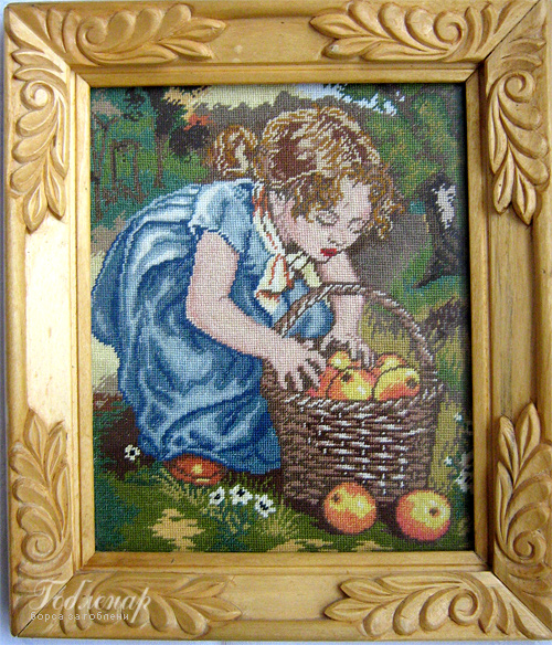 Gobelin Momichеntsе s koshnichka
