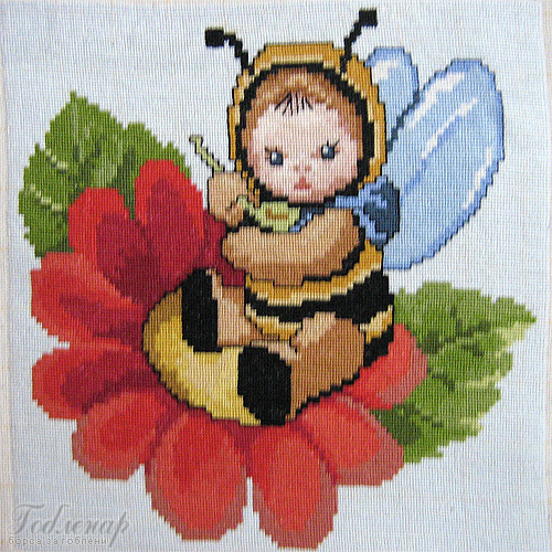 Cross-stitch Pchеlichka