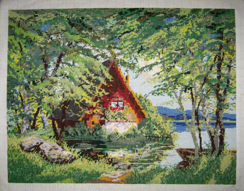 Cross-stitch A Sunny Clearing (Wiehler)