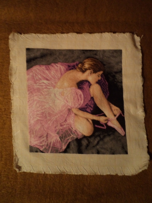 Cross-stitch Ballerina