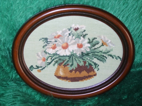 Cross-stitch MARGUERITES