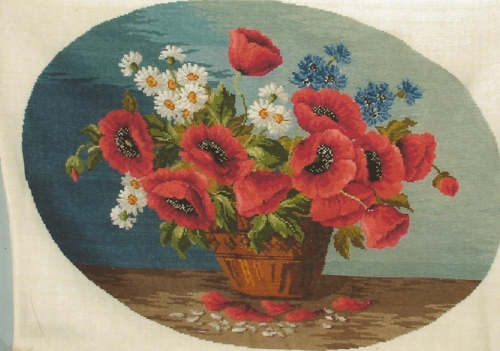Gobelin Makovе i margariti