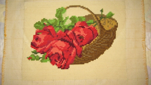 Cross-stitch Koshnitsa s rozi
