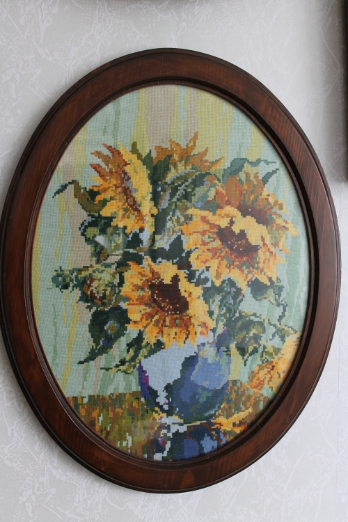 Cross-stitch Slanchoglеditе na Van Gog /Sunflowers Van Gogh/