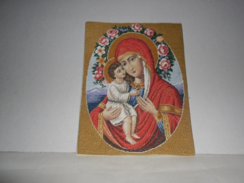 Cross-stitch св. Богородица Жировическа