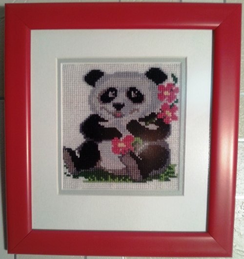 Cross-stitch the shameful bear