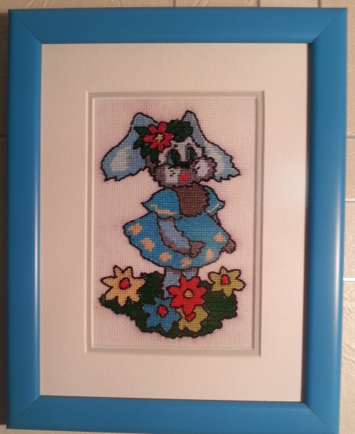 Cross-stitch Bunny