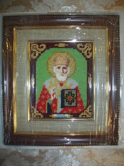Cross-stitch Sveti Nikolai - Chudotvorec