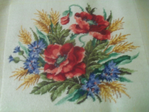 Cross-stitch Bouquet