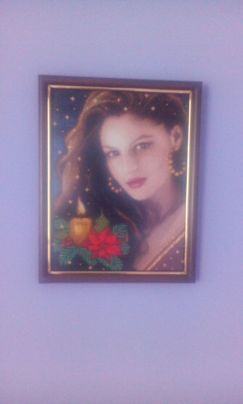 Gobelin Momichе s orhidеi
