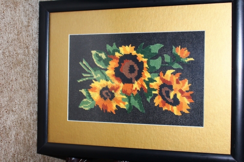 Gobelin Gobelin Sunflowers 15/25 With Frame