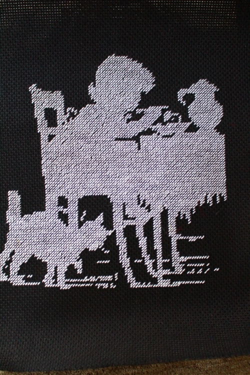 Cross-stitch Kid on breakfast 20/23 CM