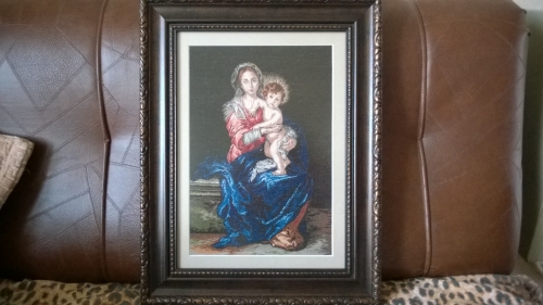Gobelin Madonata na Murilyo