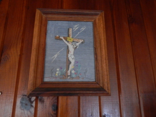 Cross-stitch Isus na krasta