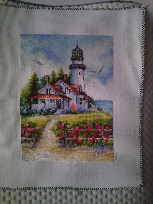 Cross-stitch Lighthouse