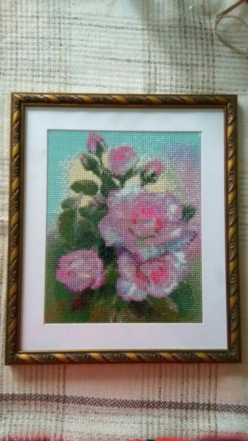 Gobelin Diamon gobelin "Pink Roses"