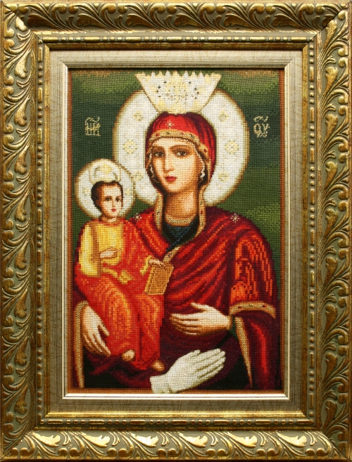Гоблен Богородица троеручица