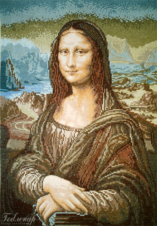 Гоблен Мона Лиза